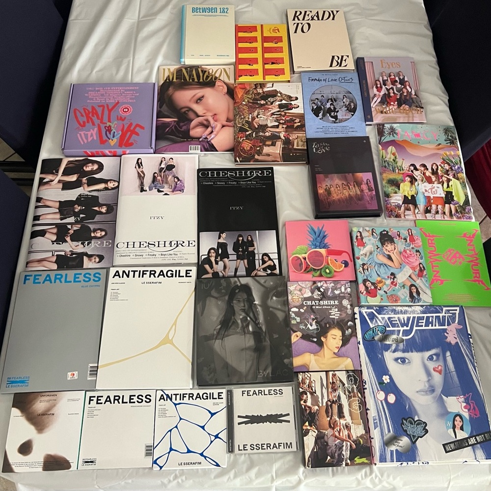 Kpop Album Lot (25+ Albums)